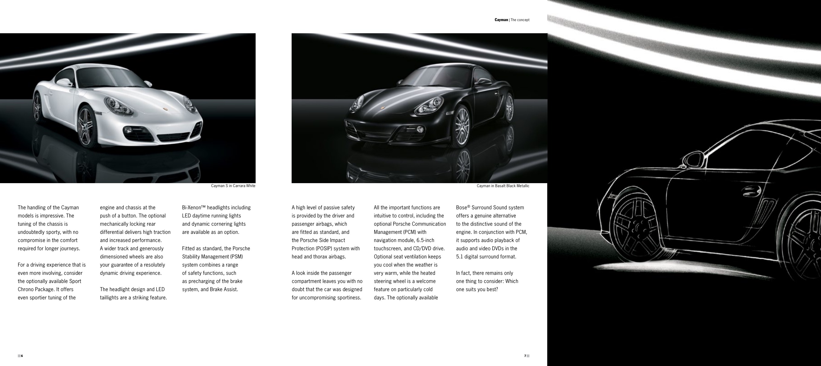 2012 Porsche Cayman Brochure Page 40